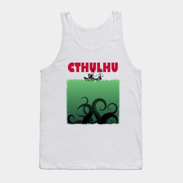 Cthulhu Jaws Tank Top by Manoss